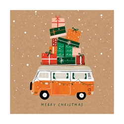 Campervan Christmas Boxed Cards 