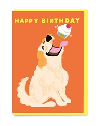 Birthday Dog Greeting Card