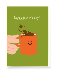 Happy Coffee Fathers Day Card