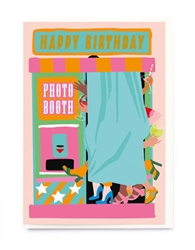 Photo Booth Birthday Card