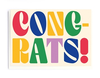 Congratulations Greeting Card