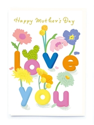 Flowers Mothers Day Card