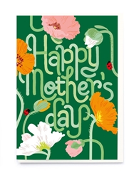 Flowers Mothers Day Card