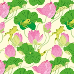 Lily Pad Frogs Sheet Wrap
