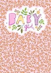 Baby Girl Greeting Card