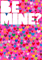 Be Mine Valentines Day Card