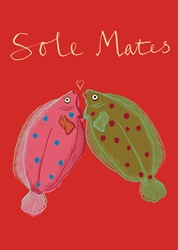 Love Sole Mates Greeting Card