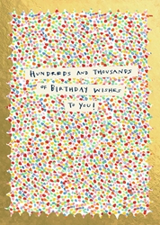 Birthday Hundred Wishes Greeting Cards