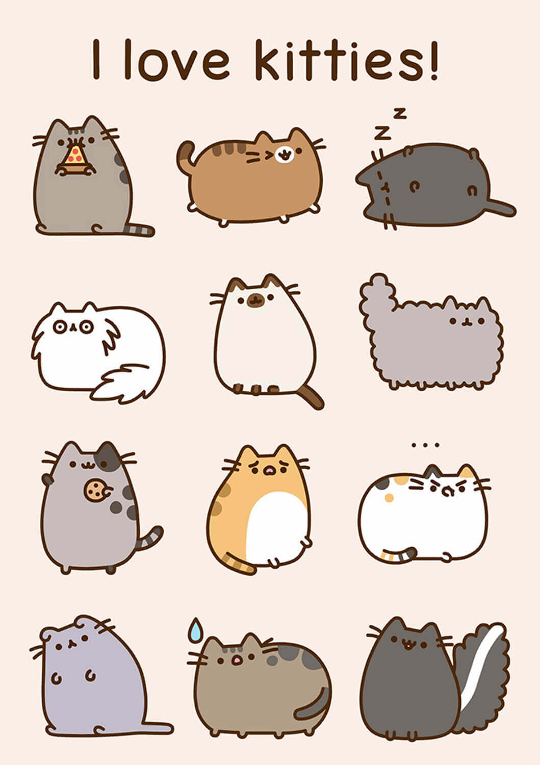 Pusheen Pusheen Love Card PUSH45