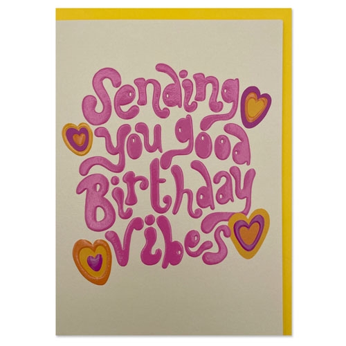 Birthday Vibes Card