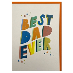 Best Dad Ever Fathers Day Card