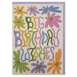 Big Wishes Birthday Card
