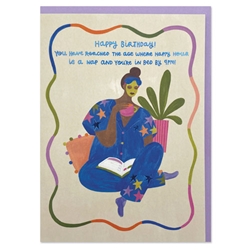 Birthday Nap Birthday Card