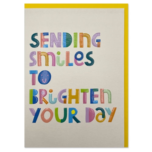 Sending Smiles Friendship Card