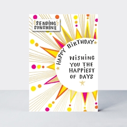 Birthday Sunshine Greeting Card