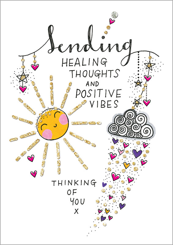 Rachel Ellen Designs - Sending Healing - Get Well Card #TLC14