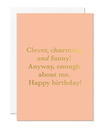 Birthday Charming Greeting Card