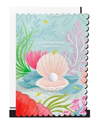 Birthday Pearl Greeting Card