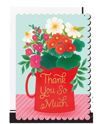 Thank You Vase Greeting Card