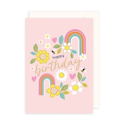 Birthday Rainbow Greeting Card