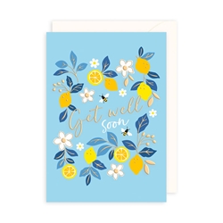 Get Well Lemons Greeting Card