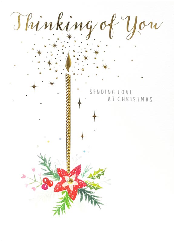 Rosanna Rossi Design  Thinking of You  Christmas Card #CS028