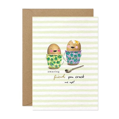 Crack Me Up Friendship Card