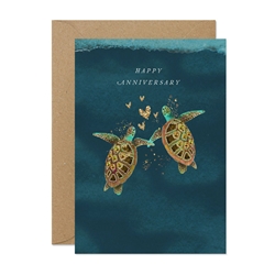 Anniversary Turtles Greeting Card