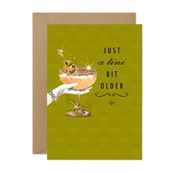 Birthday Martini Greeting Card