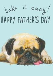 Take it Easy Fathers Day Card