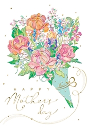 Bouquet Mothers Day Card