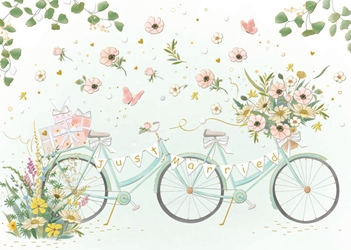 Bicycle Wedding Card