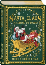 Santa Claus is Coming to Town Storybook Greeting Card