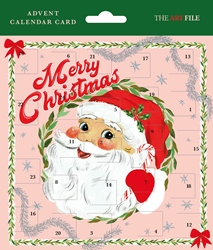 Santa Advent Card