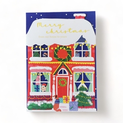 Christmas House Greeting Card