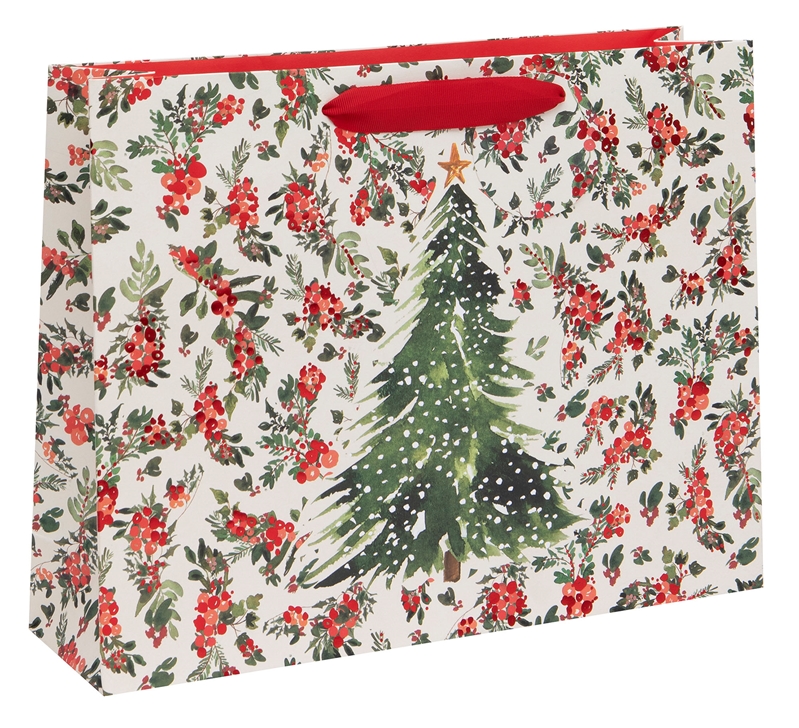 Christmas Woodland Large Gift Bag