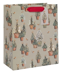 Potted Trees Large Gift Bag