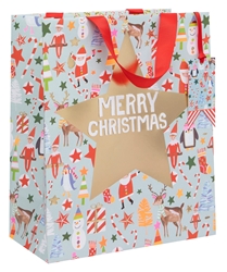 Christmas Icons Large Gift Bag