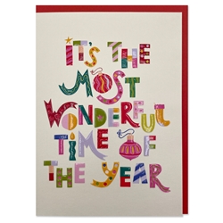 Most Wonderful Time of the Year Greeting Card