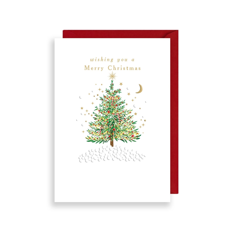 Christmas Tree Wish Greeting Card