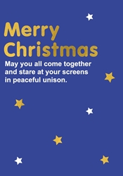 Christmas Screen Time Greeting Card