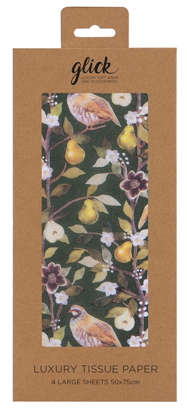 Partridge in a Pear Tree Tissue Paper